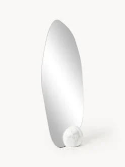 Westwing Collection Espejo de pie con base en look mármol Bonita^ Espejos De Cuerpo Entero|Espejos De Pie