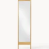 Form & Refine Espejo de pie de madera de roble A Line
