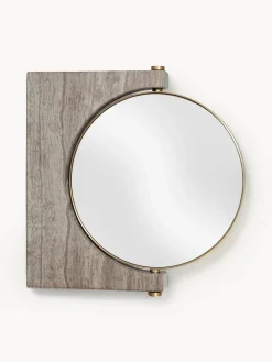 Audo Copenhagen Espejo tocador redondo de mármol de pared Pepe^ Espejos De Maquillaje|Jarrones