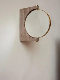 Audo Copenhagen Espejo tocador redondo de mármol de pared Pepe^ Espejos De Maquillaje|Jarrones