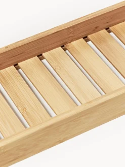 Westwing Collection Estante de bañera de bambú Kit^ Accesorios De Baño|Jarrones