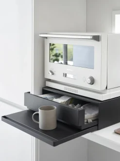 Yamazaki Estante de cocina extraíble con bandeja Tower^ Almacenaje De Cocina