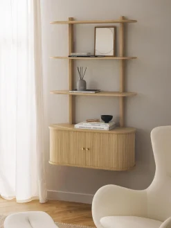 Westwing Collection Estante de pared acanalado Calary^ Estanterías De Pared