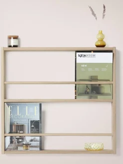 Kas Kopenhagen Estante de pared artesanal de madera de roble Eli^Niños Decoración Infantil|Estanterías Infantiles