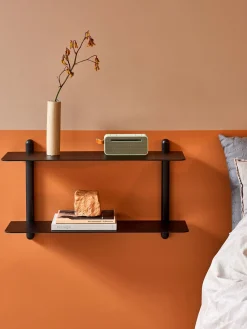 Gejst Estante de pared de madera de fresno Nivo