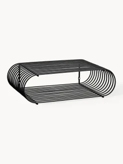 AYTM Estante de pared de metal Curva, 12 cm^ Estanterías De Pared