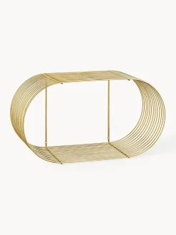 AYTM Estante de pared de metal Curva, 61 cm^ Estanterías De Pared