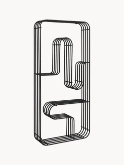 AYTM Estante de pared de metal Curva^ Estanterías De Pared