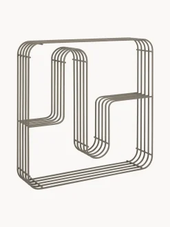 AYTM Estante de pared de metal Curva