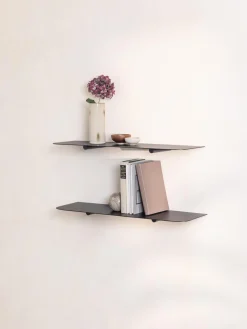 Metallbude Estante de pared de metal Lenn, 60 cm^ Estanterías De Pared