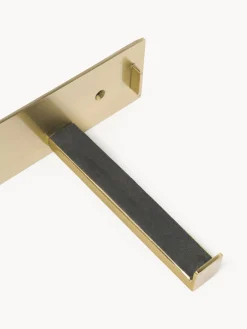 Westwing Collection Estante de pared de mármol Ally, 60 cm^ Estanterías De Pared