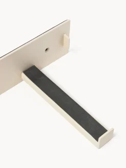 Westwing Collection Estante de pared pequeño de mármol Ally, 40 cm^ Estanterías De Pared