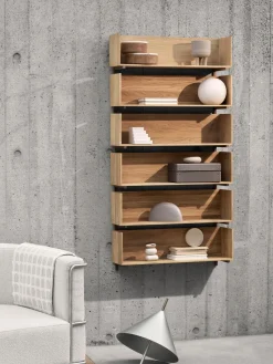 Kristina Dam Estante de pared Stack aus roble