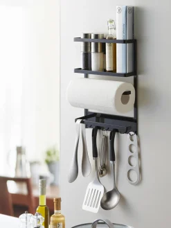 Yamazaki Estante lateral magnético Tower^ Almacenaje De Cocina