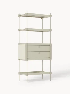 Westwing Collection Estantería alta con cajones Rio^ Librerías|Estanterías