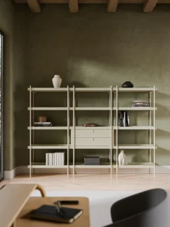 Westwing Collection Estantería alta con cajones Rio^ Librerías|Estanterías