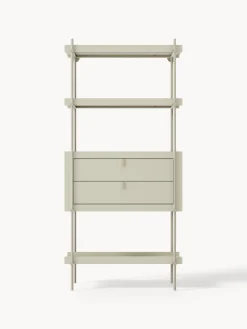 Westwing Collection Estantería alta con cajones Rio^ Librerías|Estanterías