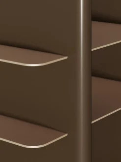 Westwing Collection Estantería alta con elementos de metal Rami^ Librerías|Estanterías De Oficina