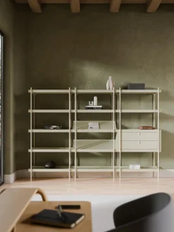 Westwing Collection Estantería alta con marco inclinado Rio