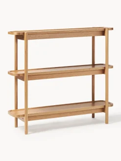 Westwing Collection Estantería baja de madera Libby^ Librerías|Estanterías