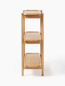 Westwing Collection Estantería baja de madera Libby^ Librerías|Estanterías