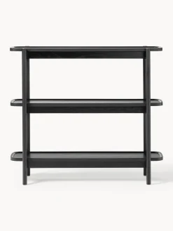 Westwing Collection Estantería baja de madera Libby