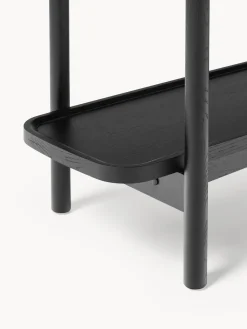 Westwing Collection Estantería baja de madera Libby