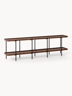 Westwing Collection Estantería baja de madera Renee