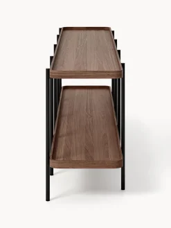 Westwing Collection Estantería baja de madera Renee