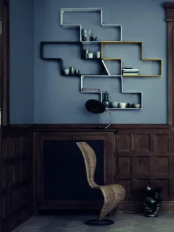 GUBI Estantería baja de metal Dédal^ Estanterías De Pared