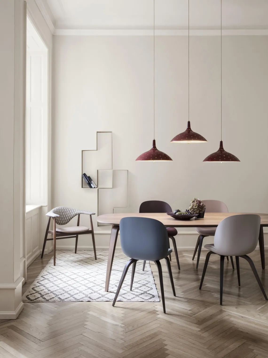 GUBI Estantería baja de metal Dédal^ Estanterías De Pared