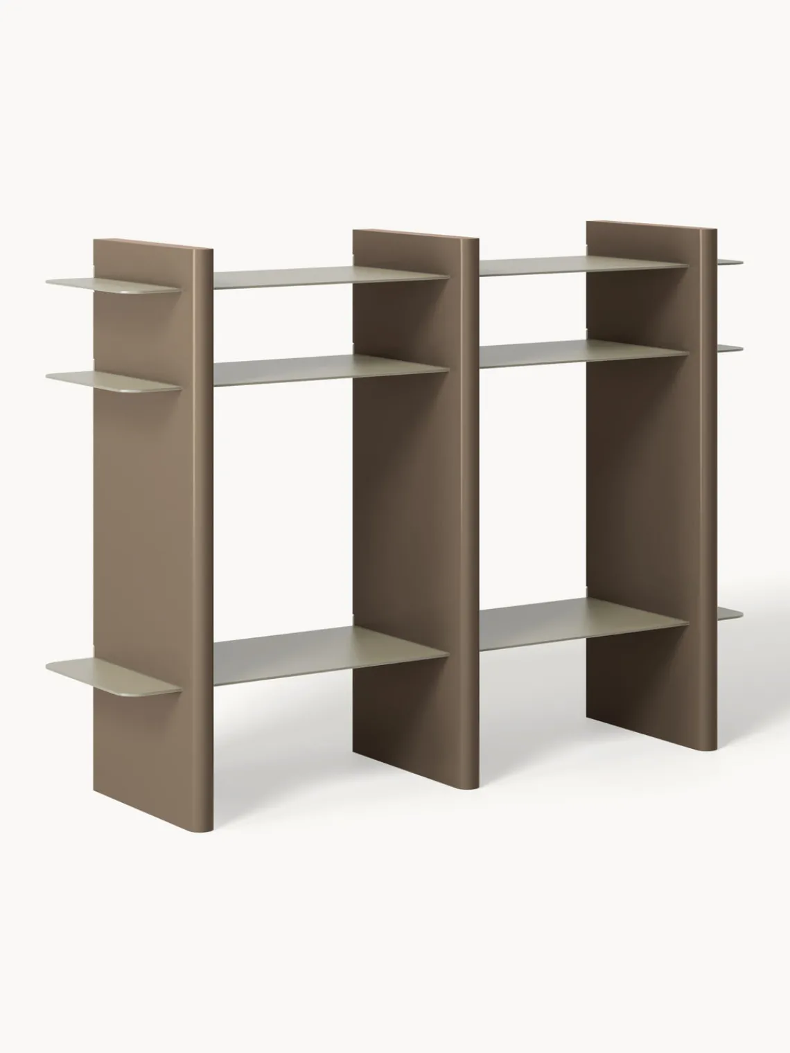 Westwing Collection Estantería con elementos de metal Rami