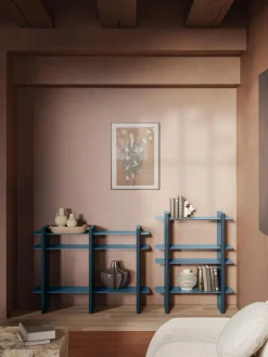 Westwing Collection Estantería con elementos de metal Rami