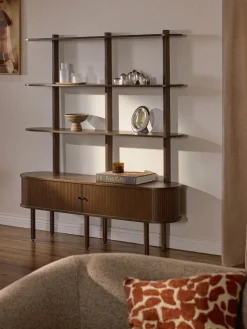 Westwing Collection Estantería con frente acanalado Calary^ Librerías|Estanterías