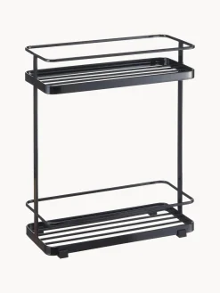 Yamazaki Estantería de baño con ruedas Tower