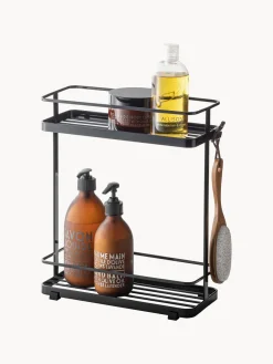 Yamazaki Estantería de baño con ruedas Tower