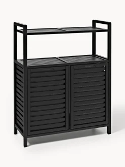 Westwing Collection Estantería de baño de bambú con cestos de ropa Kit^ Armarios De Baño|Estanterías De Baño