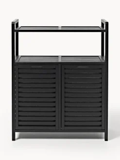 Westwing Collection Estantería de baño de bambú con cestos de ropa Kit^ Armarios De Baño|Estanterías De Baño