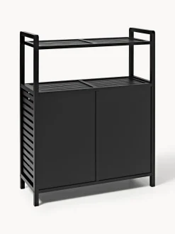 Westwing Collection Estantería de baño de bambú con cestos de ropa Kit^ Armarios De Baño|Estanterías De Baño