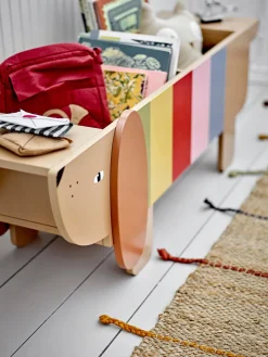 Bloomingville Mini Estantería de madera Charlie^Niños Decoración Infantil|Cestas Y Cajas