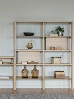 Rowico Home Estantería de madera de roble Holton^ Librerías|Estanterías De Oficina