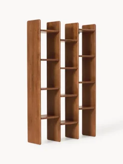 Westwing Collection Estantería de madera de roble Chandler^ Librerías|Estanterías De Oficina