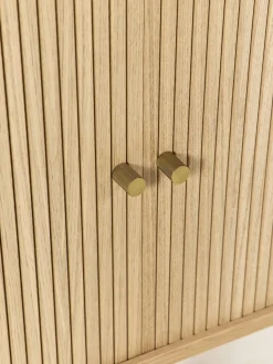 Westwing Collection Estantería grande con frente acanalado Calary