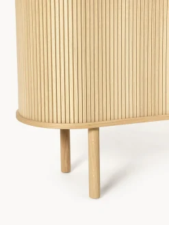 Westwing Collection Estantería grande con frente acanalado Calary