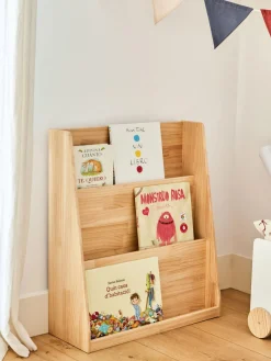 Estantería infantil de madera de pino Adiventina^Niños Estanterías Infantiles|Decoración Infantil