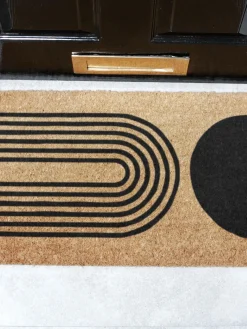 Felpudo Abstract Half Moon^ Felpudos