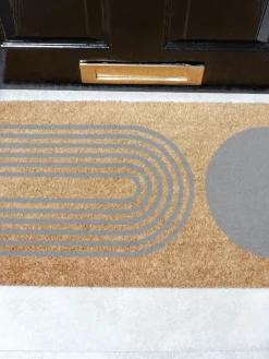 Felpudo Abstract Half Moon^ Felpudos