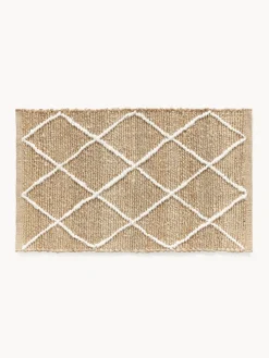 Westwing Collection Felpudo artesanal de yute Kunu