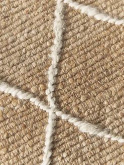 Westwing Collection Felpudo artesanal de yute Kunu