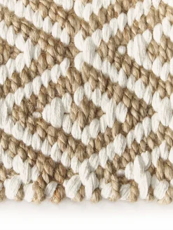 Westwing Collection Felpudo artesanal de yute Ramos